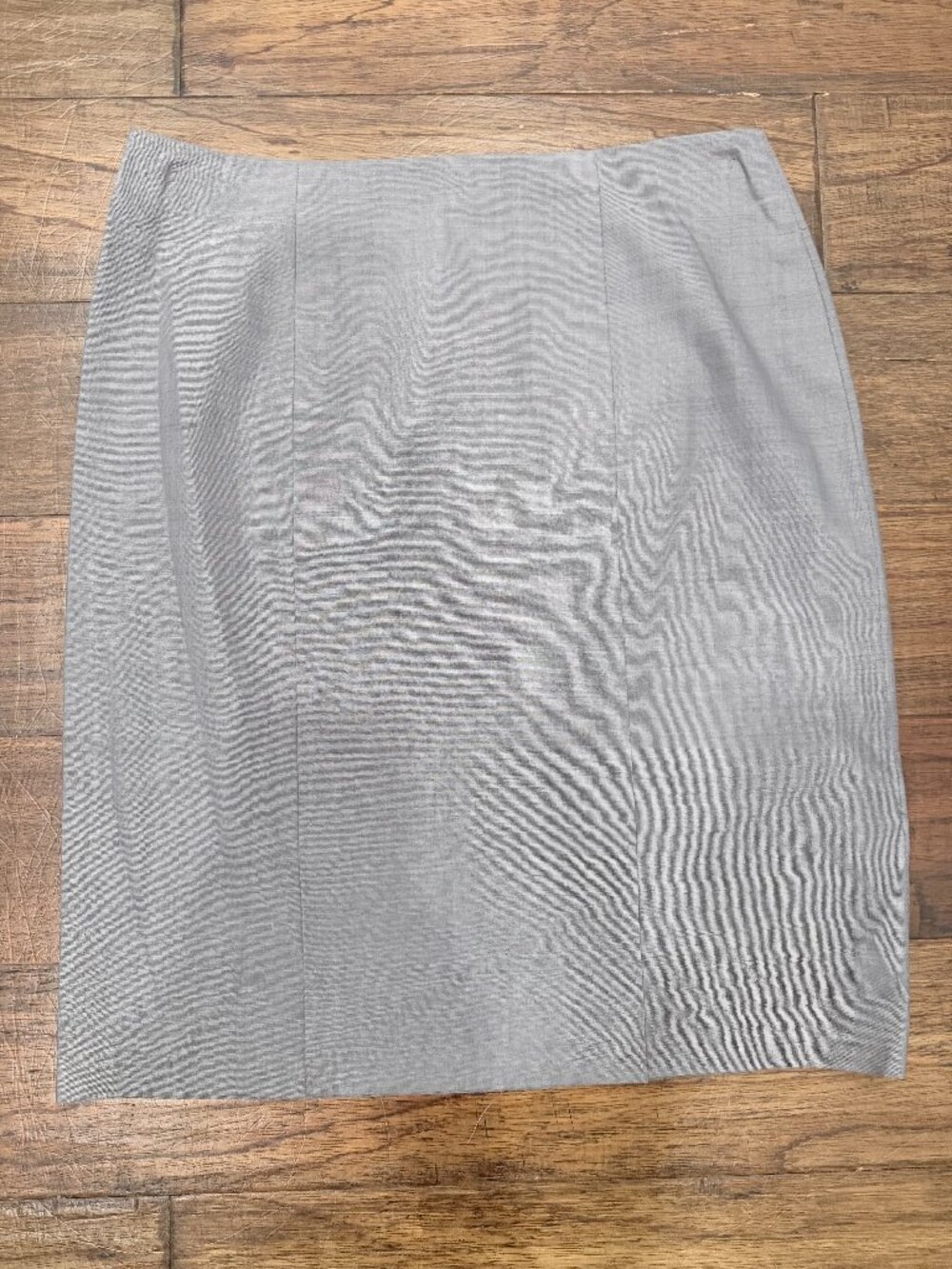 Brooks Brothers 346 Wool Blend Pencil Skirt Gray Career Office 6P Petite